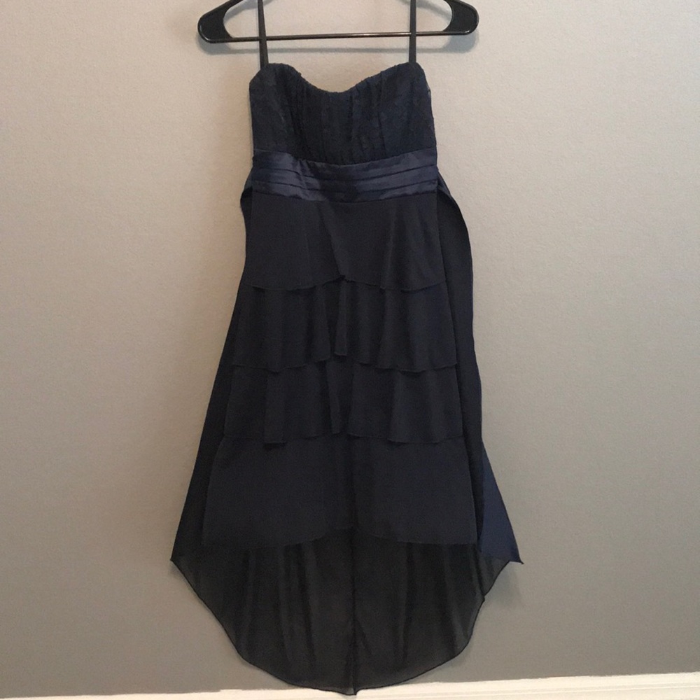 Strapless High Low Deb Dress